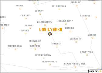 map of Vasil\