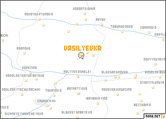 map of Vasil\