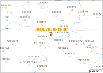 map of Vasil\