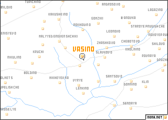 map of Vasino