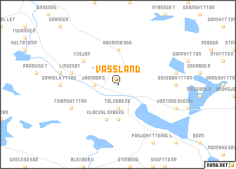 map of Vassland