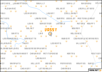 map of Vassy