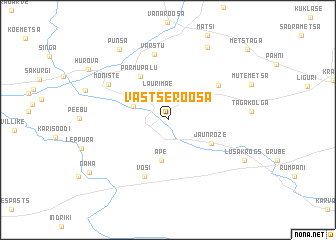 map of Vastse-Roosa