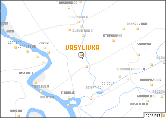 map of (( Vasylivka ))