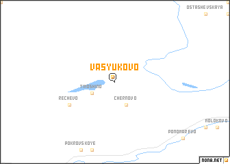 map of Vasyukovo