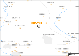 map of Vasyutino