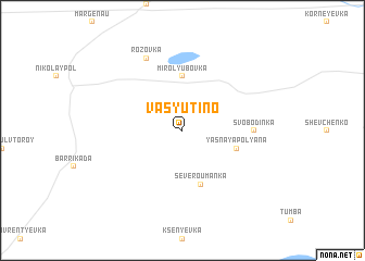 map of Vasyutino