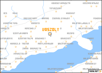 map of Vászoly