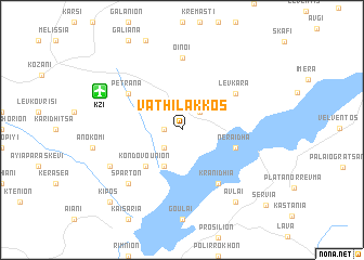 map of Vathílakkos