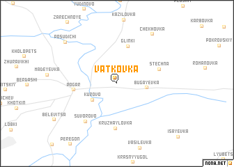 map of Vat\