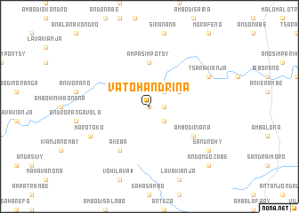 map of Vatohandrina