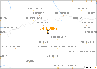 map of Vatovory