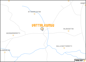 map of Vattalkundu