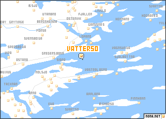 map of Vättersö