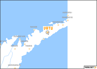 map of Vatu