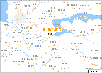 map of Vau i Dejës