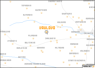 map of Vaulovo