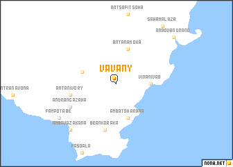 map of Vavany