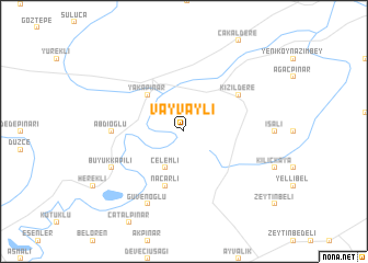 map of Vayvaylı