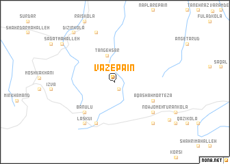map of Vāz-e Pā\