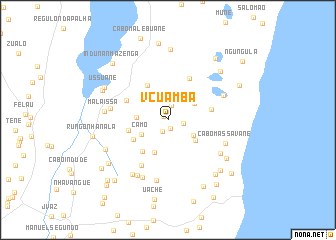 map of V. Cuamba