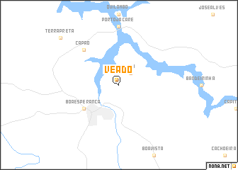 map of Veado