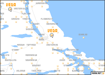 map of Veda