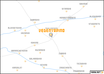 map of Vedenyapino