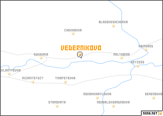 map of Vedernikovo