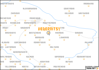 map of Vedernitsy