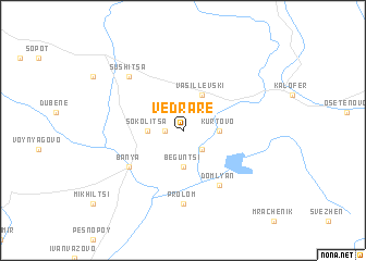 map of Vedrare