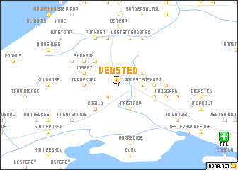 map of Vedsted