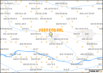 map of Veenendaal