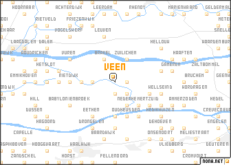 map of Veen