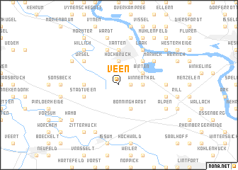map of Veen