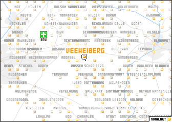 map of Veeweiberg