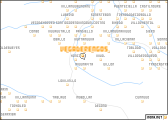 map of Vega de Rengos