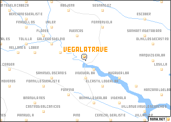 map of Vegalatrave