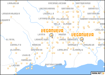 map of Vega Nueva