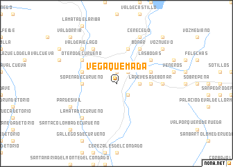 map of Vegaquemada