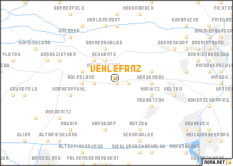 map of Vehlefanz