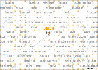 map of Veiga
