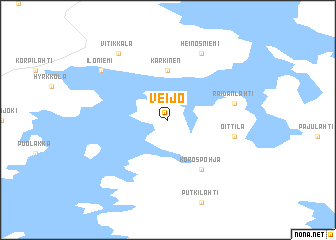map of Veijo