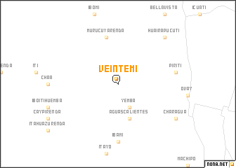 map of Veintemi