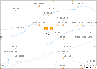 map of Veipi
