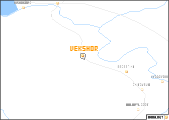 map of Vekshor