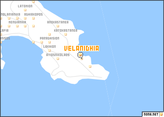 map of Velanídhia