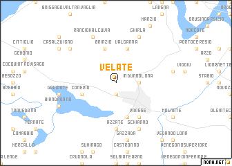 map of Velate