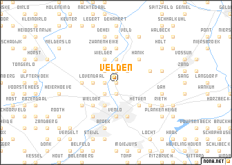 map of Velden