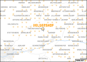 map of Veldershof